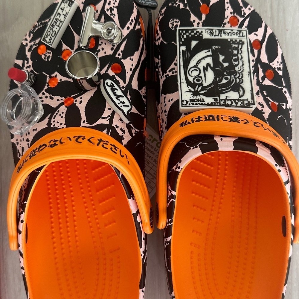 Stance x B. Thom x Classic Clog 'Floral Stencil' - Picture 2 of 7